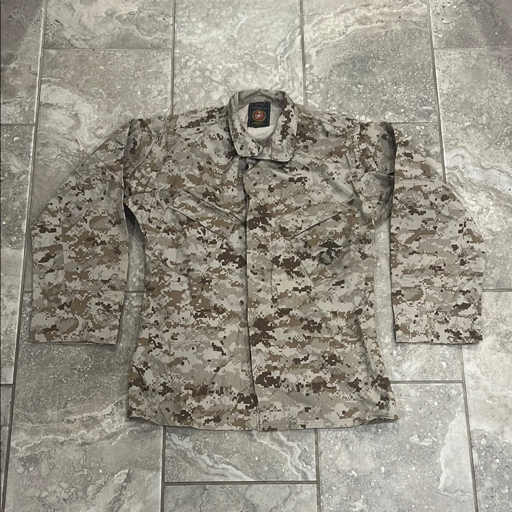 Propper USMC Department Of US Navy Digital‎ Camo Uniform Jacket Mens Size Small